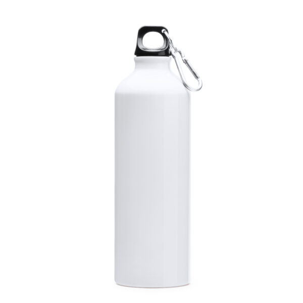 Botella de aluminio con mosquetón personalizable 800ml