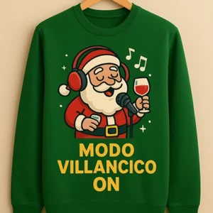 Sudadera Navideña Modo Villancico ON