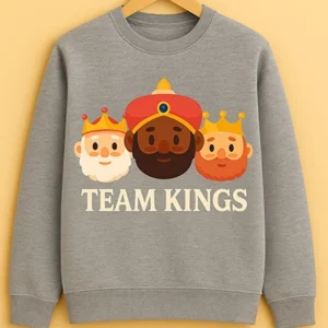 Sudadera Navideña Team Kings